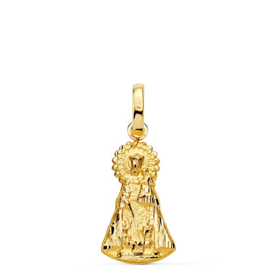 18K Silhouette Virgin of the Forsaken 19x11 mm 1.30 Gr