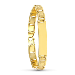 Esclave Homme Or Jaune 18 Carats 20,5 cm