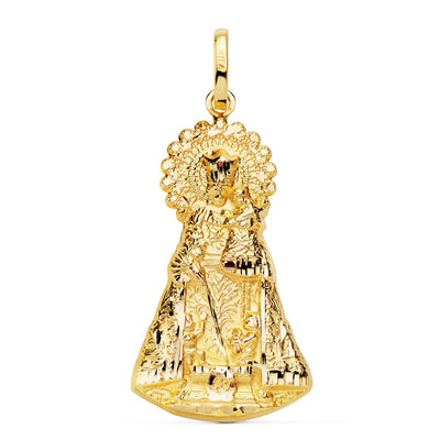 18K Virgin of the Forsaken Silhouette 33x18 mm