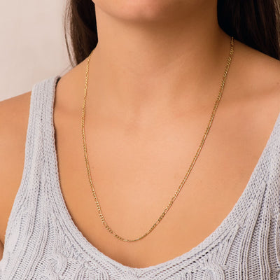 18K Yellow Gold Cartier Hollow Chain 2.5mm Length: 60 cm