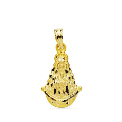 18K Virgen Del Rocio Silhouette 20x15 mm