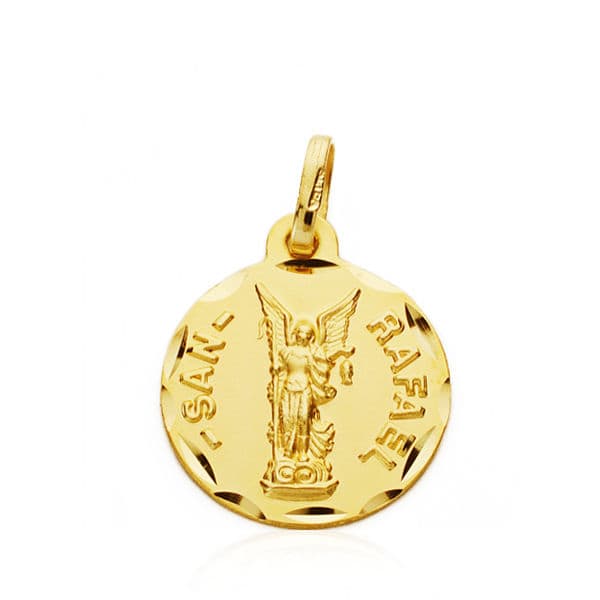 18K St. Raphael Medal 16 mm