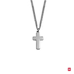 Steel Cross Necklace