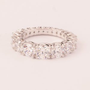 Alianza pavé 6 mm