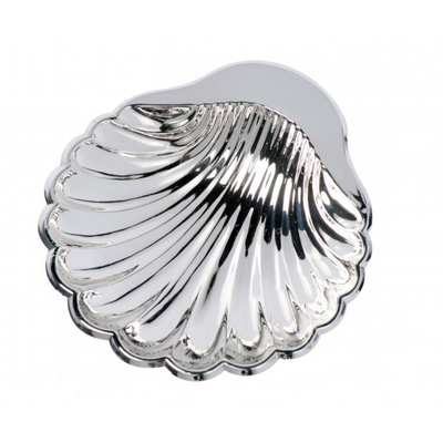 Baptism Pack Candle with Bow, Linen Cloth and Silver Shell Portugal