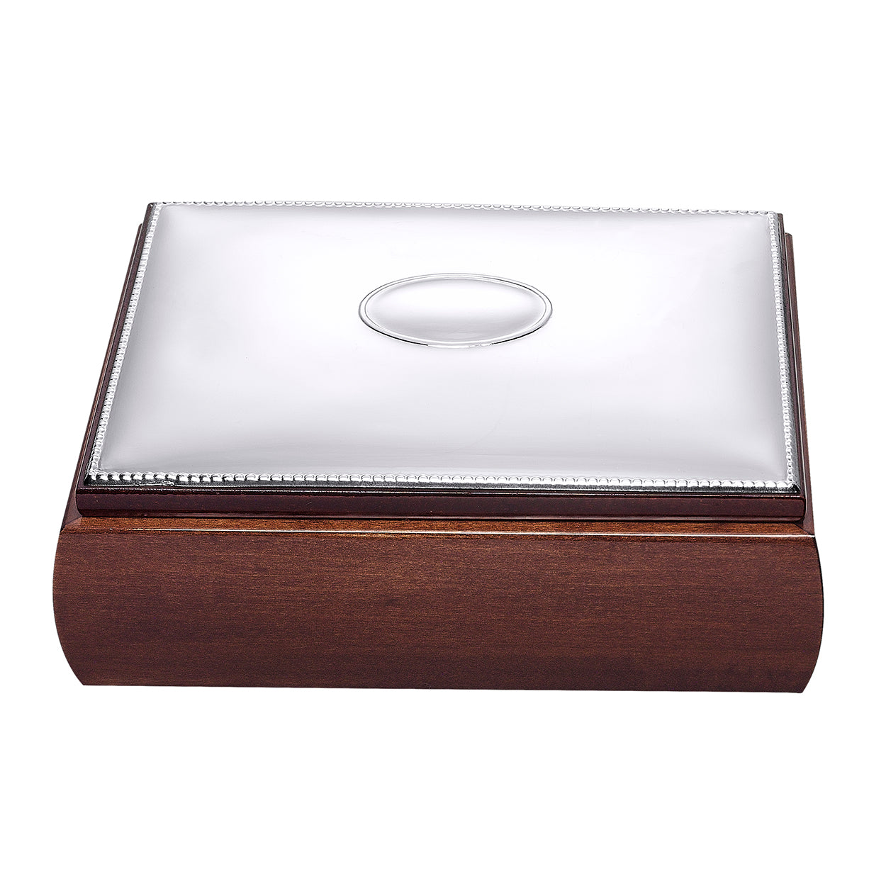 Pedro Durán Sterling Silver Box with Perlitas Design