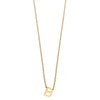 Colgante de Plata 925 bañada en Oro 18k Alphabet