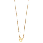 Colgante de Plata 925 bañada en Oro 18k Alphabet