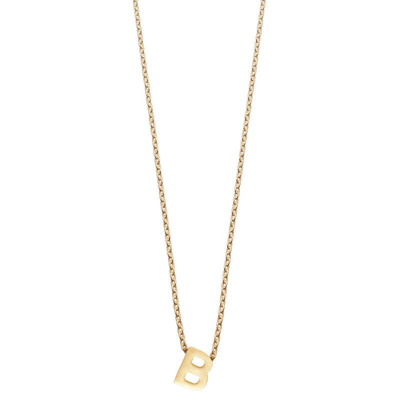 Colgante de Plata 925 bañada en Oro 18k Alphabet