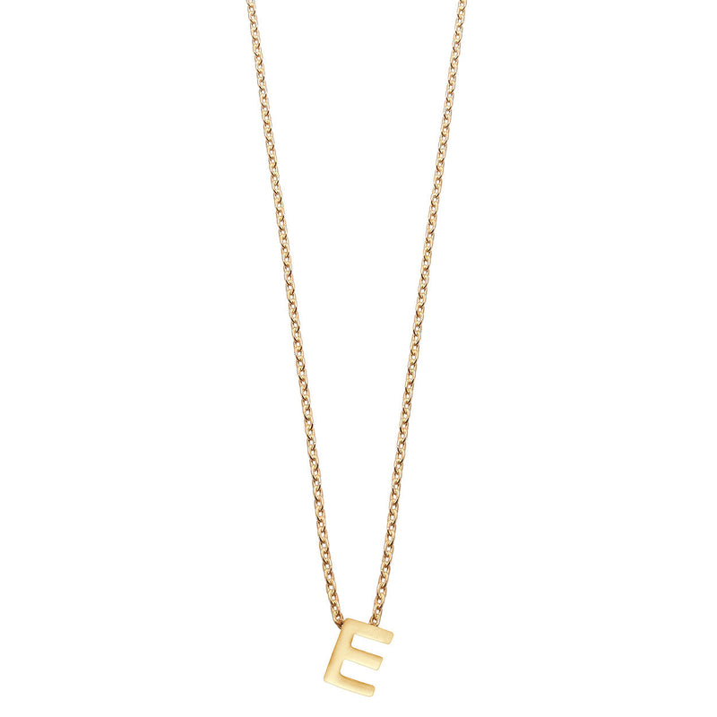 Colgante de Plata 925 bañada en Oro 18k Alphabet