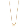 Colgante de Plata 925 bañada en Oro 18k Alphabet
