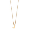 Colgante de Plata 925 bañada en Oro 18k Alphabet