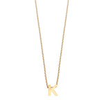 Colgante de Plata 925 bañada en Oro 18k Alphabet