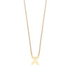 Colgante de Plata 925 bañada en Oro 18k Alphabet