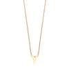 Colgante de Plata 925 bañada en Oro 18k Alphabet
