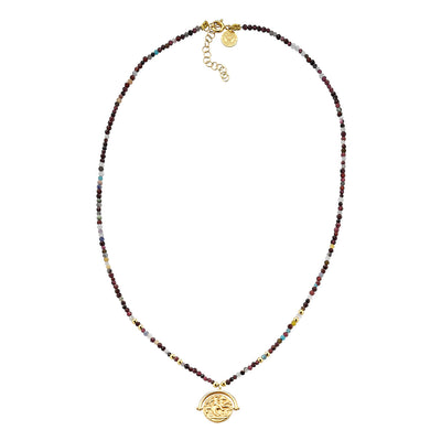 Camelot Pendant 925 Silver Gold Medal Man on Horse