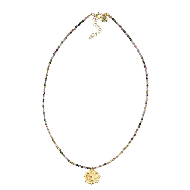 Camelota Pendant 925 Silver Gold Apostle Medal