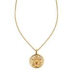 Camelota Pendant 925 Silver Gold Openwork Virgin Medal