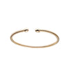 Brazalete Tubogas Plata 925 Dorada