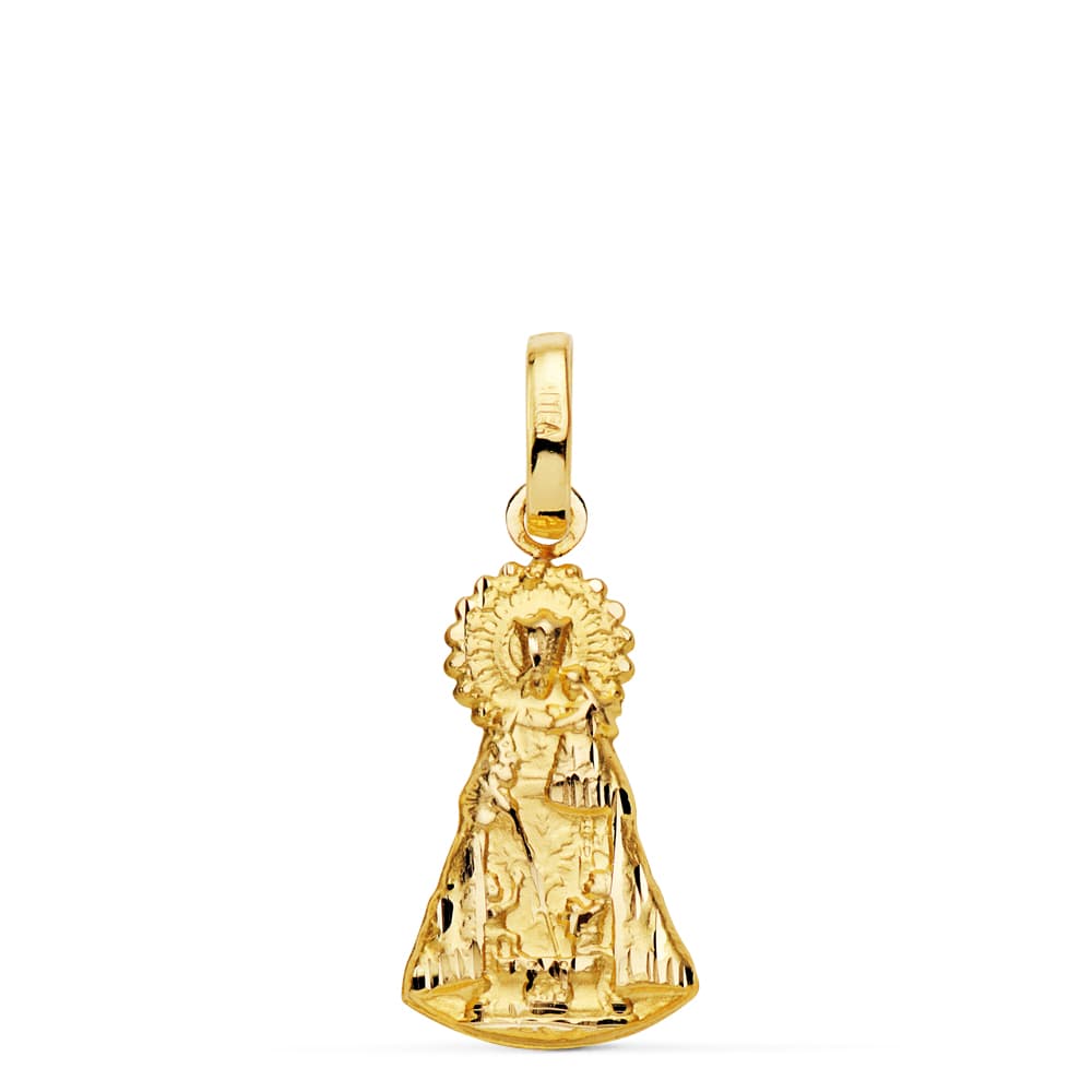 18K Silhouette Virgin of the Forsaken 19x11 mm 1.30 Gr