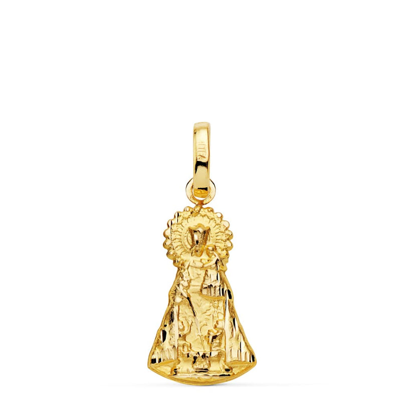 18K Silueta Virgen De Los Desamparados 19x11 mm 1.30 Gr