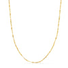 18K Solid Singapore Chain With Smooth Balls. Length 45 cm Width 1.2 mm