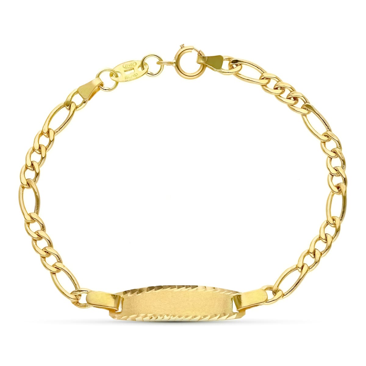 18K Yellow Gold Cartier 3x1 Bracelet. 13.5cm