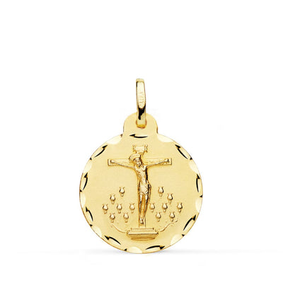 18K Medal of Christ of the Lagoon 20 mm