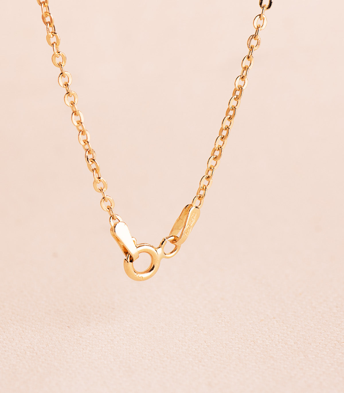 18K Forced Chain 45 cm Hollow 1.2 mm