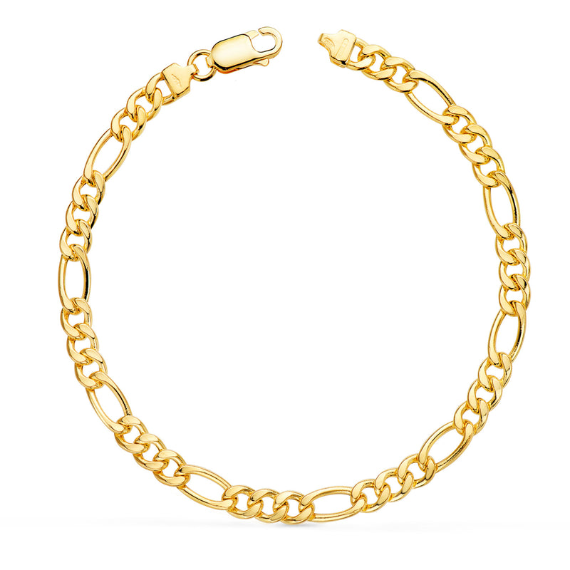 18K Yellow Gold Cartier Bracelet 3x1 Width: 4.75 mm Length: 19 cm