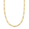 18K Cadena Oro Amarillo Hueca Eslabon Tipo Cartier Ancho 4.5 mm Largo 60 cm