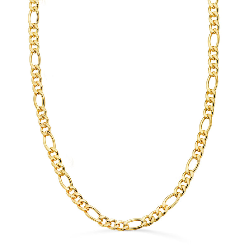 18K Yellow Gold Hollow Cartier Link Chain Width 5.5 mm Length 60 cm