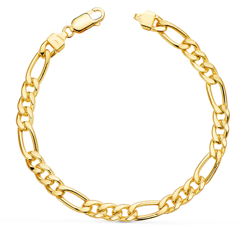 18K Yellow Gold Cartier Bracelet 3x1 Width: 6.5 mm Length: 21 cm