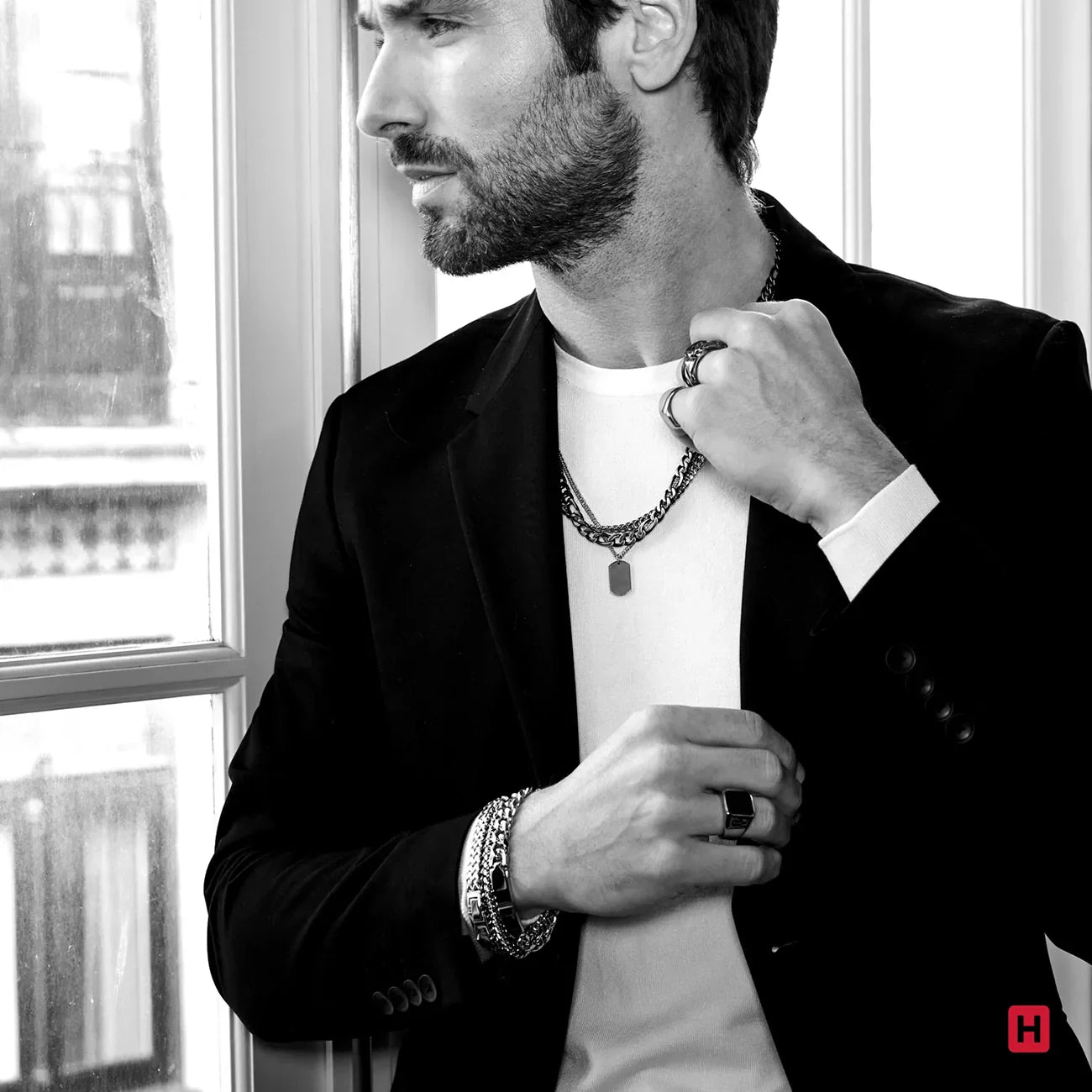 Military Plate Collar Rounded Steel