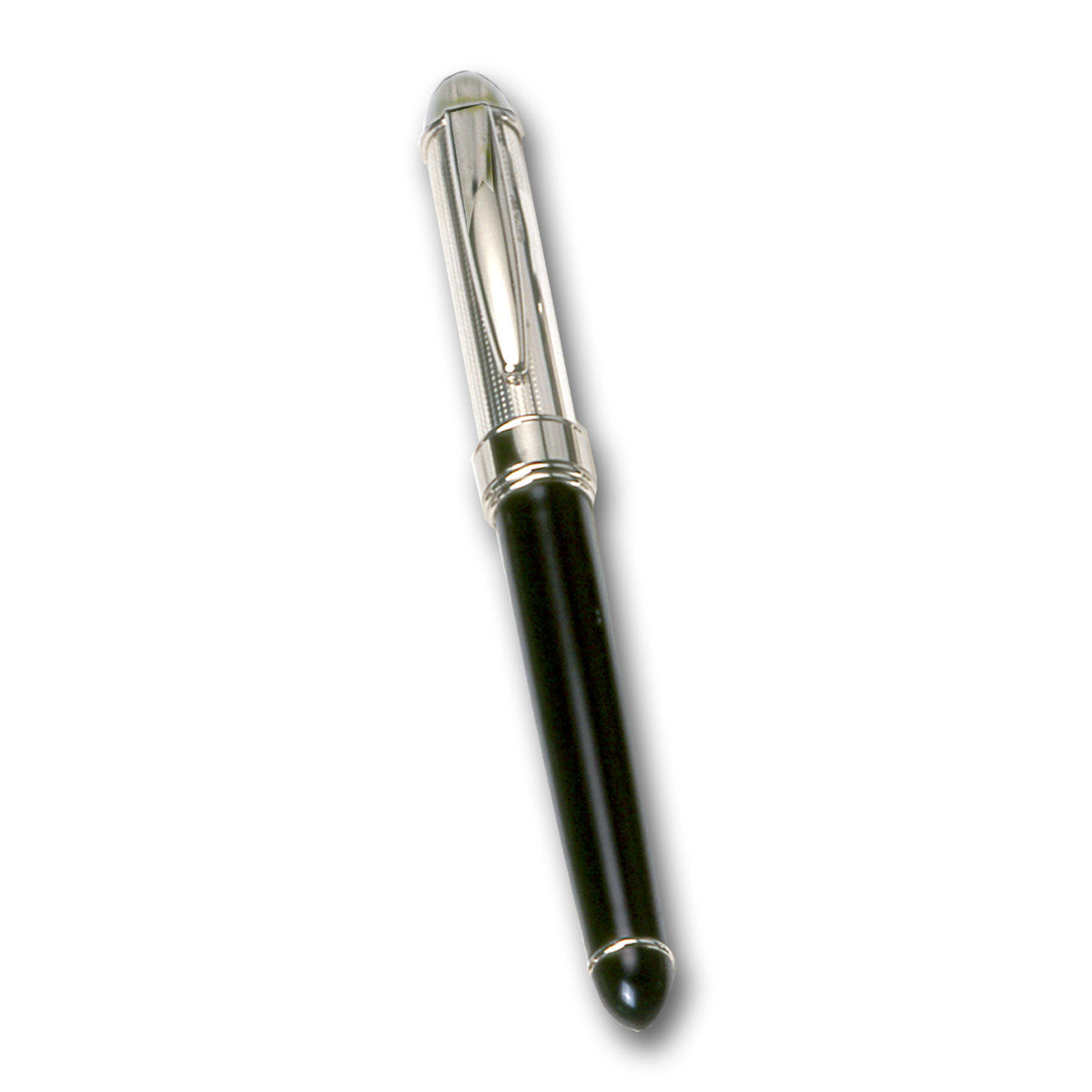 Pluma estilográfica de plata de ley
