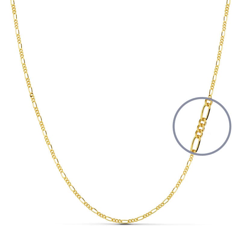18K Solid Cartier Chain 45 cm 1.2 mm 2.80 Gr