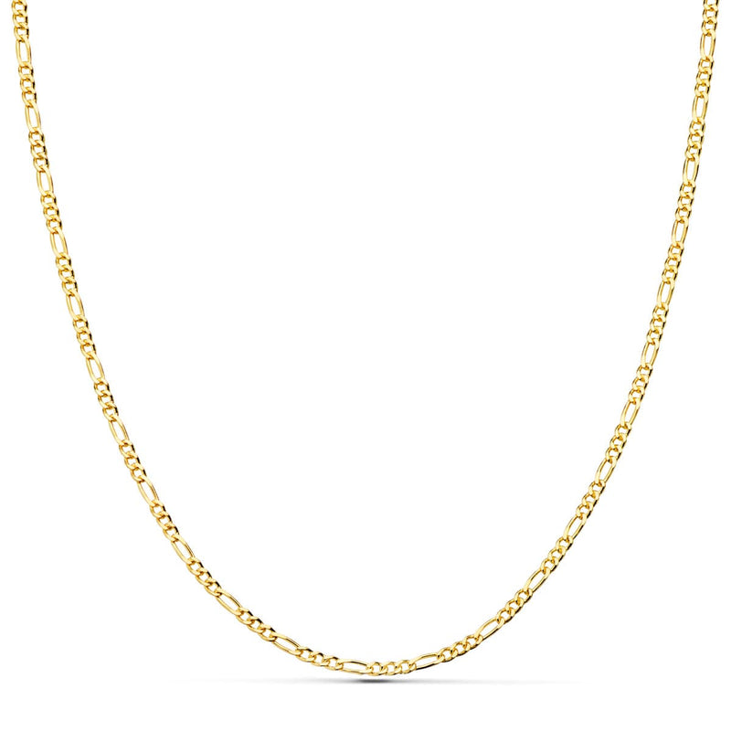 18K Cadena Oro Amarillo Maciza  Cartier 2 mm 50 cm