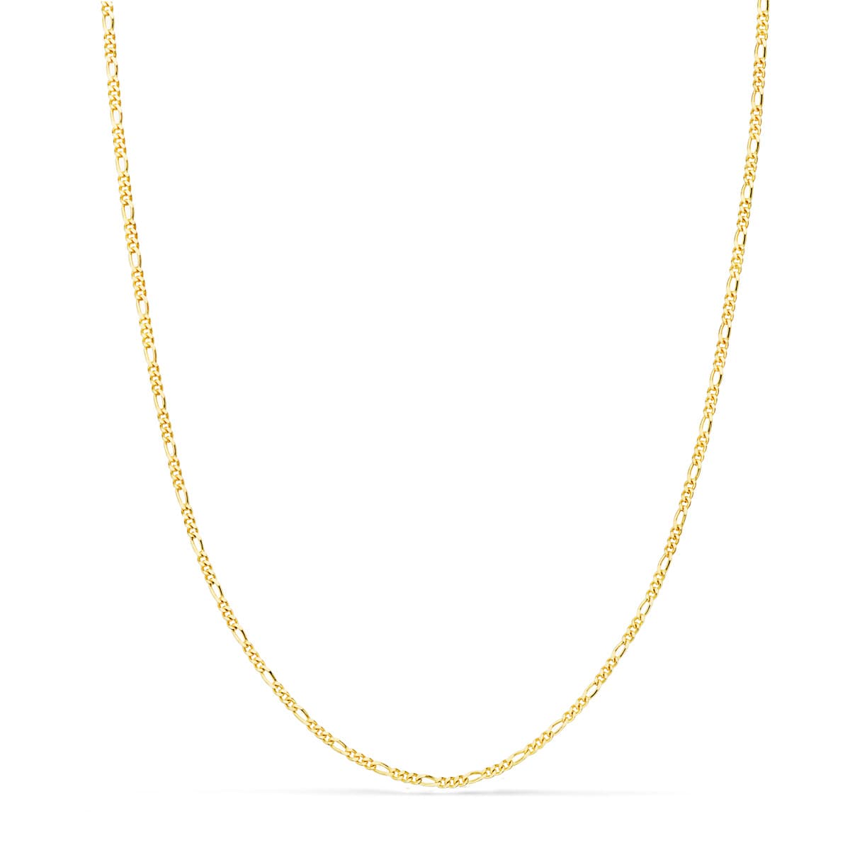 18K Solid Cartier Chain 3x1. Length 45 cm Width 1 mm