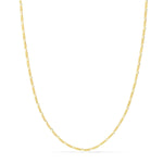 18K Solid Cartier Chain 3x1. Length 45 cm Width 1 mm