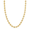 18K Yellow Gold Hollow Rope Chain Width: 8x6mm. Length: 60 cm