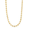 18K Yellow Gold Hollow Rope Chain Width: 6.5x5mm. Length: 60 cm