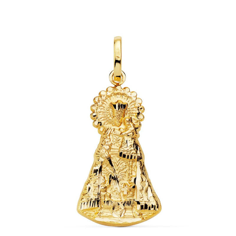 18K Silhouette Virgin of the Forsaken 26x15 mm