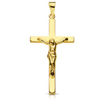 18K Cruz Con Cristo. 31x16 mm