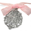 Silver Virgin of Carmen Crib Medal 