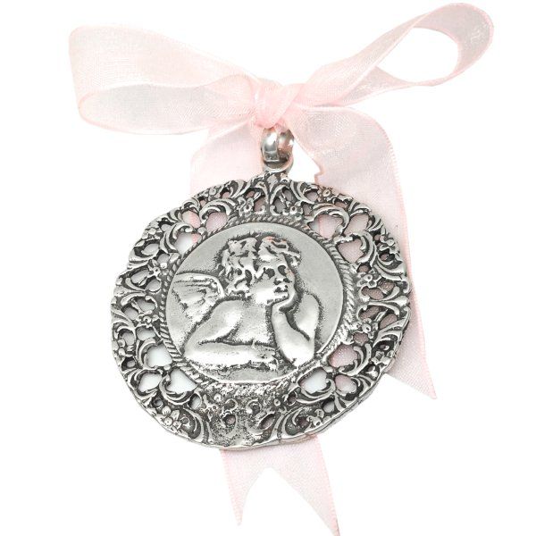 Angelito Rafael Silver Crib Medal 