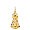 18K Silueta Virgen De Los Desamparados 23x13 mm