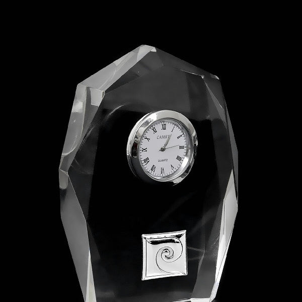 Reloj de sobremesa Pierre Cardin de cristal