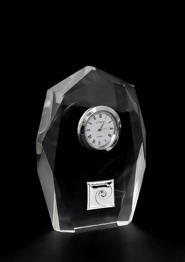 Reloj de sobremesa Pierre Cardin de cristal