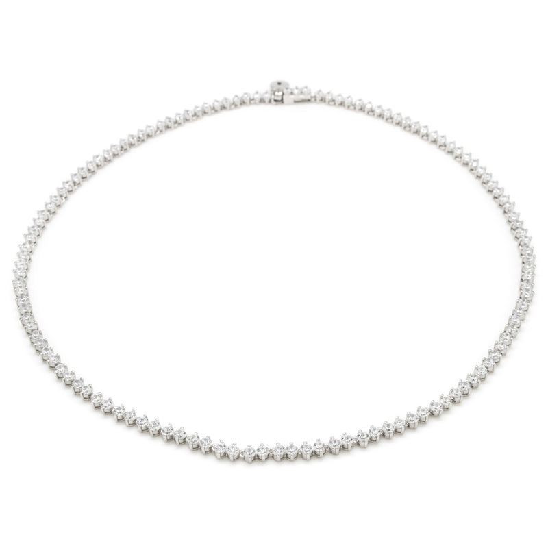 Collares Fiesta Estilo Rivière con Circonitas Talla Redonda