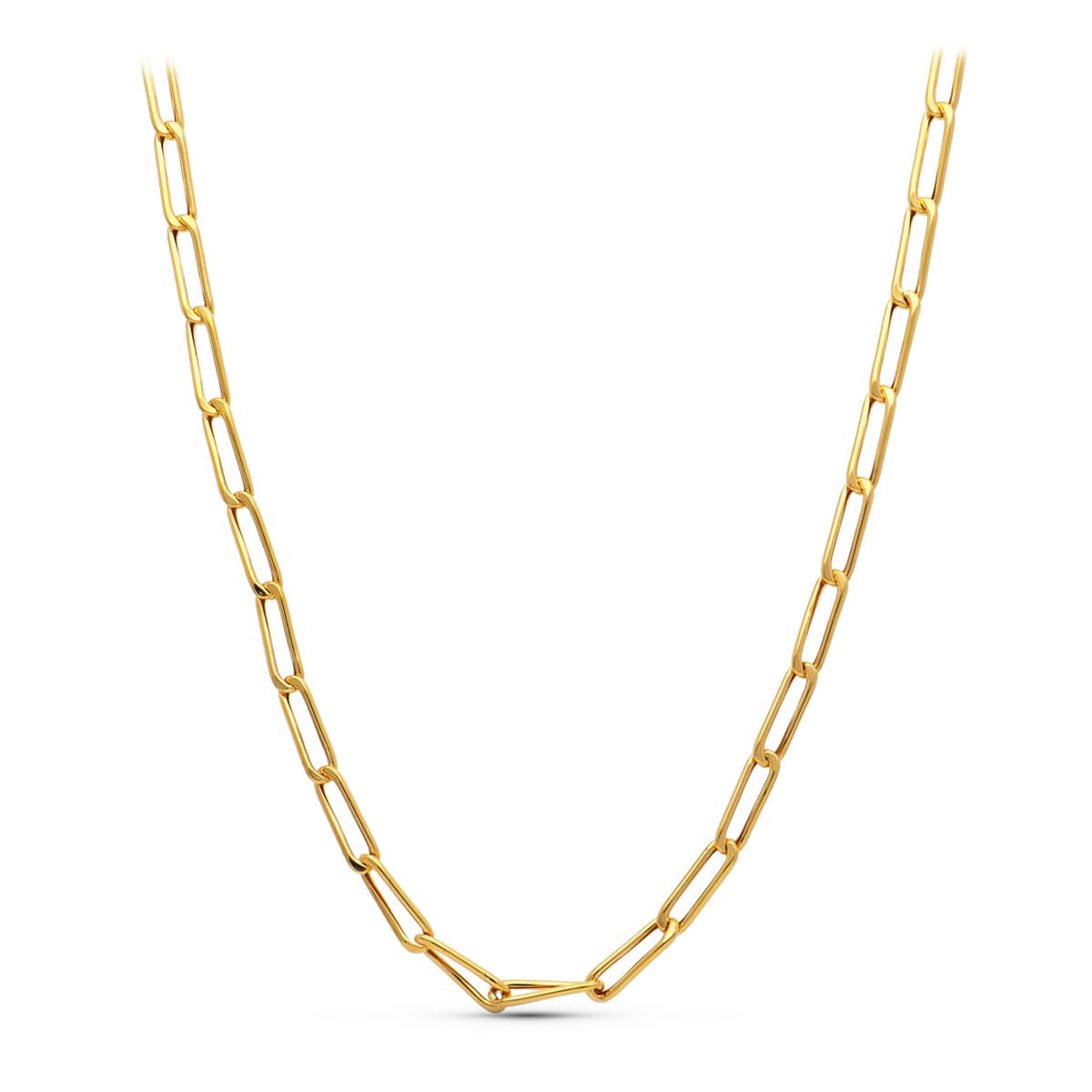 18K Bilbao Chain 50 cm 4 mm